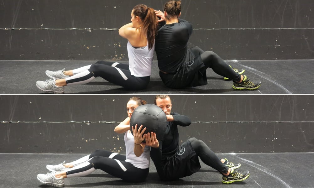 magövning för en stark core