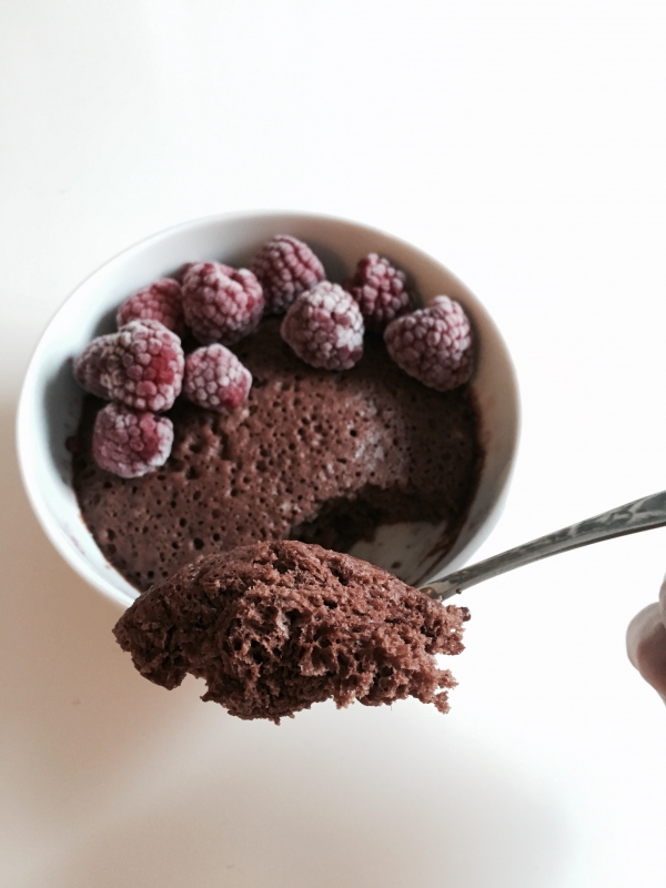 20160929-2 - Gör en Mugcake på 2 minuter - Ett perfekt mellanmål!