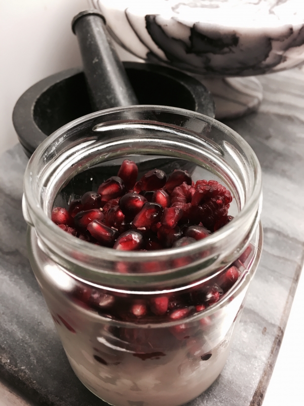 20161108-5 - Tips på gott mellanmål med superfrukten granatäpple!