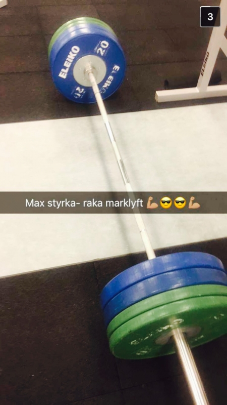 20161212-2 - När din träningspartner inte är med på gymmet....