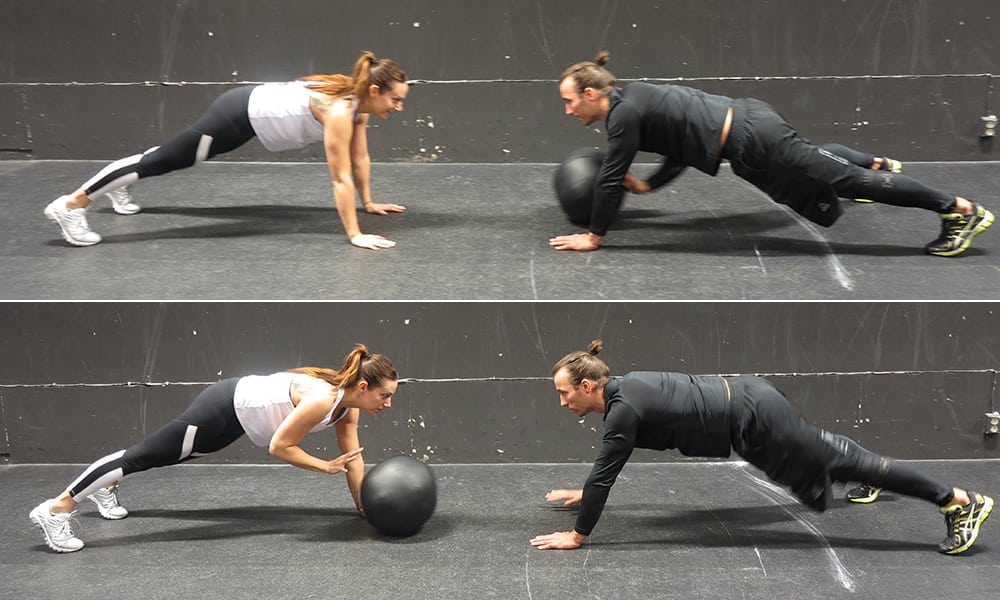 magövning för en stark core