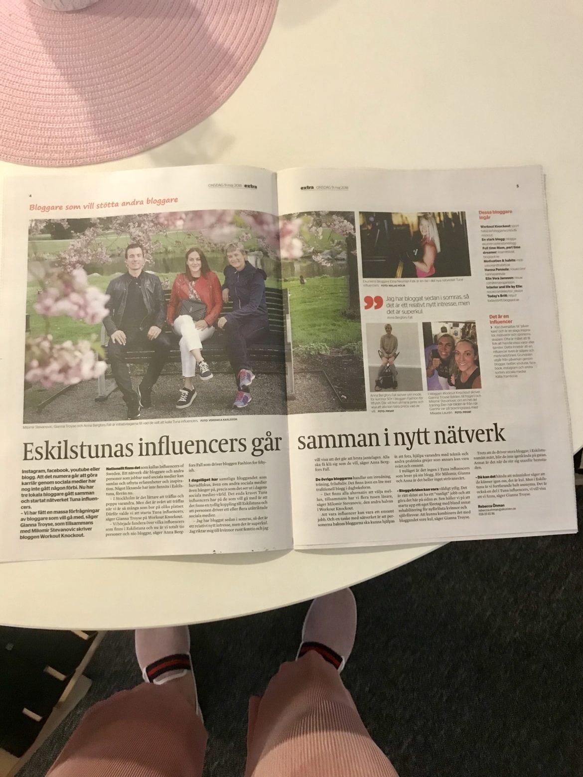 IMG_5693 - Tuna influencers i tidningen Extra - Eskilstuna Kuriren