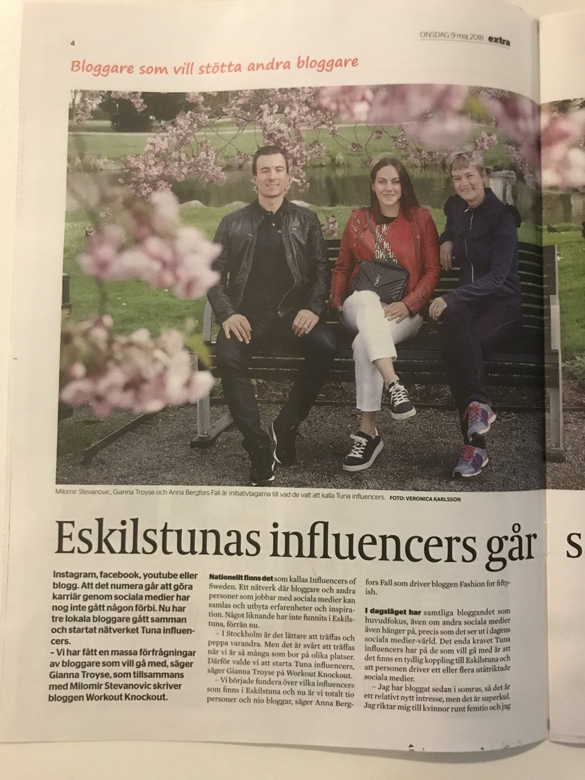 IMG_5694 - Tuna influencers i tidningen Extra - Eskilstuna Kuriren