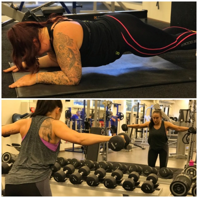 c2 - Personligt tränar-pass: Axlar, armar!