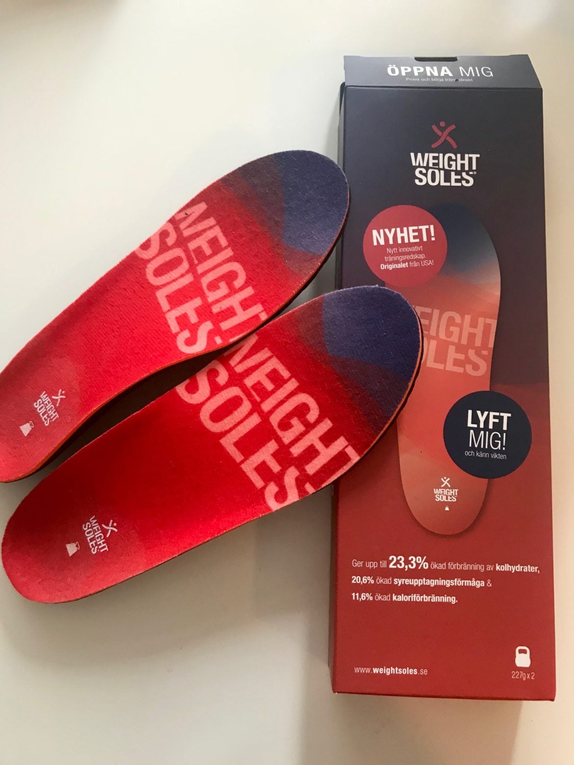 pw3 - Power walk med Weight Soles