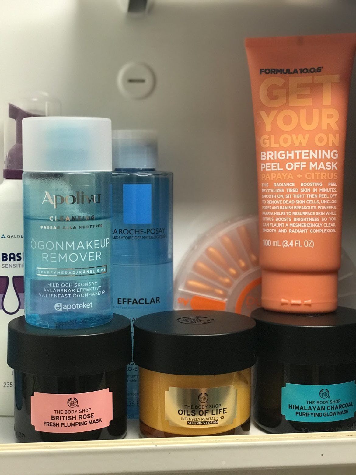 skönhet i mitt badrumsskåp