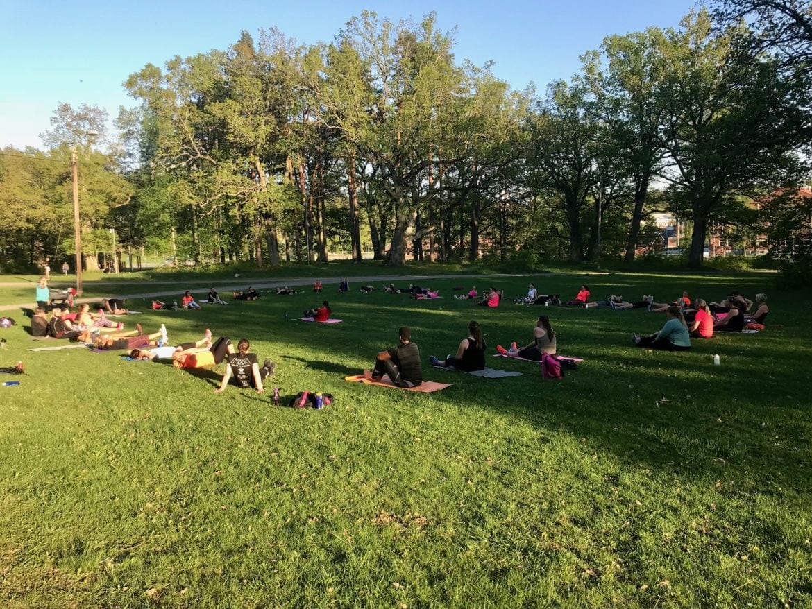 sommarträning1 - Njut av att träna ute!