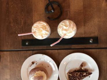 Sälen fika i toppstugan