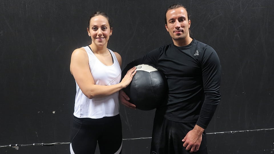 magövning för en stark core