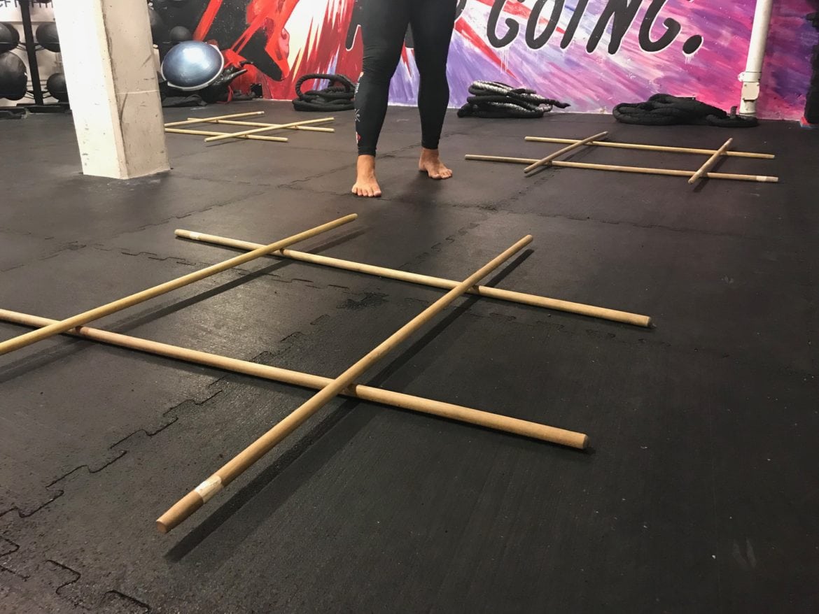 träning11 - En rolig uppvärmningsövning/tävling i lag.