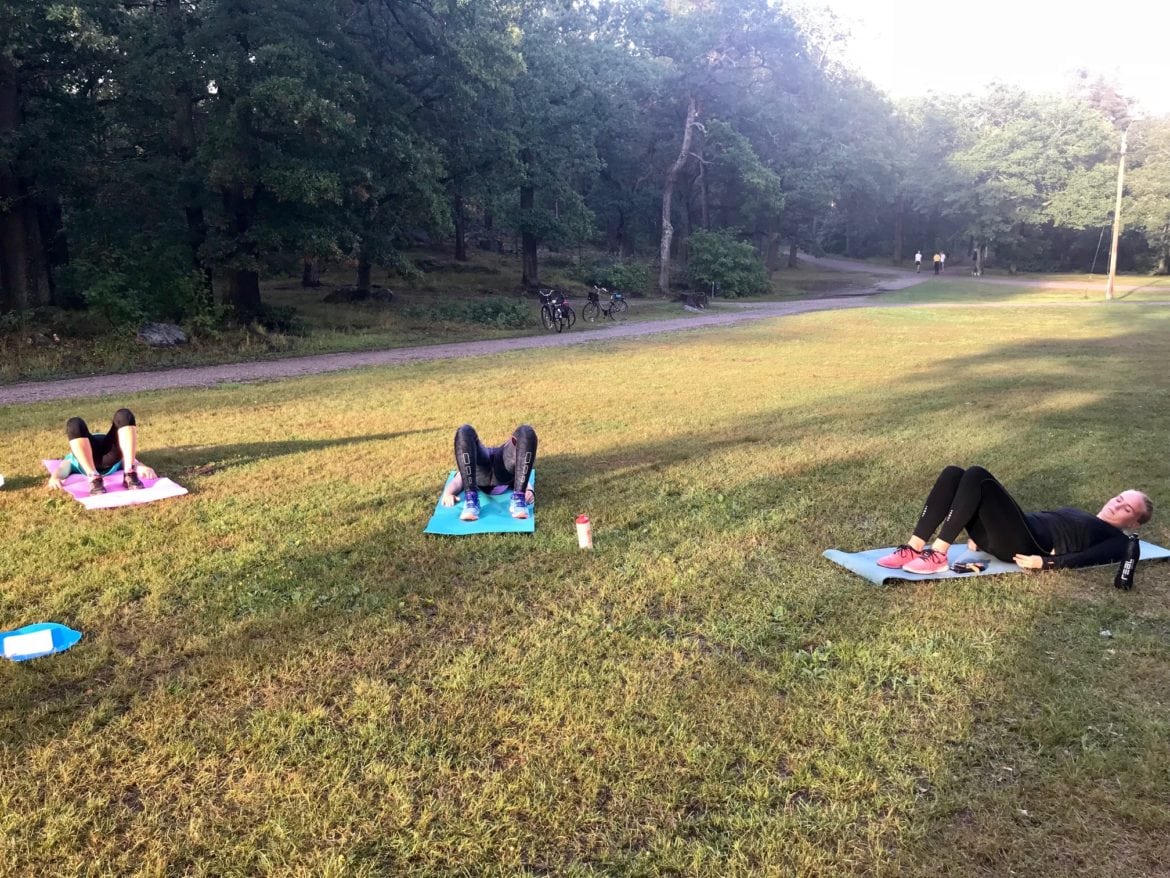 träning4 - Träning: Gårdagens dubbelpass