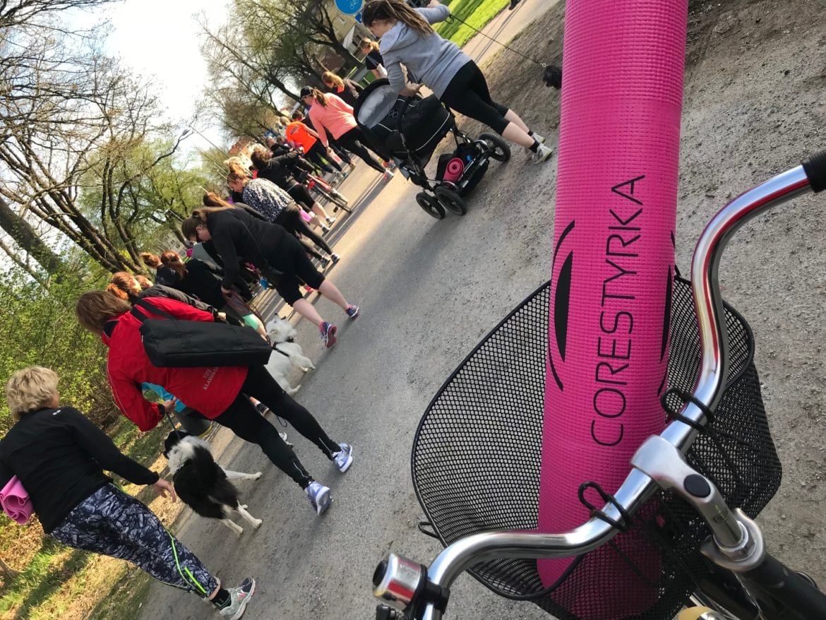 uteträning1 - Att träna ute - kvällens pass