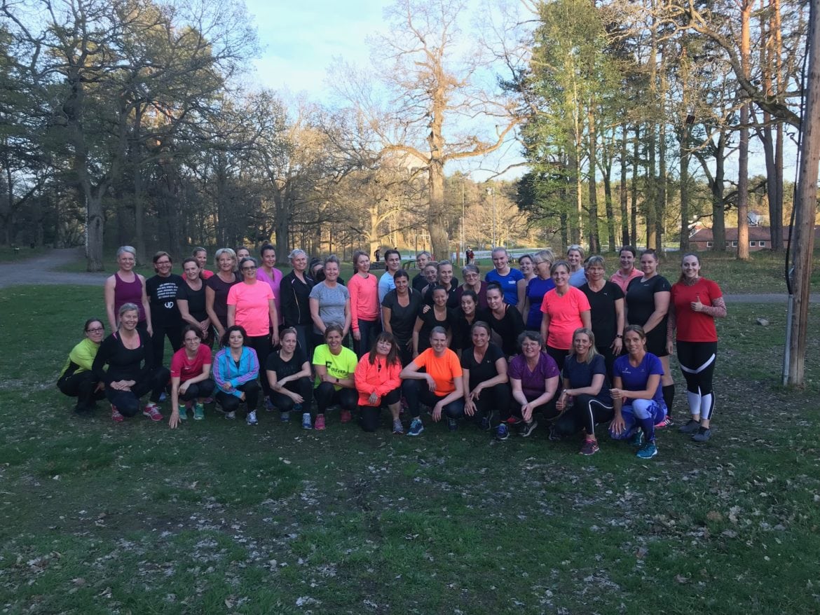 uteträning4 - Att träna ute - kvällens pass