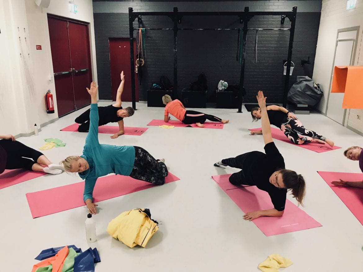 wk4 - Corestyrka träning för en stark mage, rygg och bäckenbotten