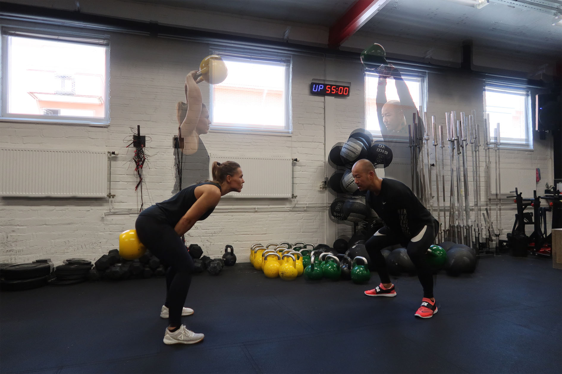 AM-ketlebell - Träningspass helkropp övning