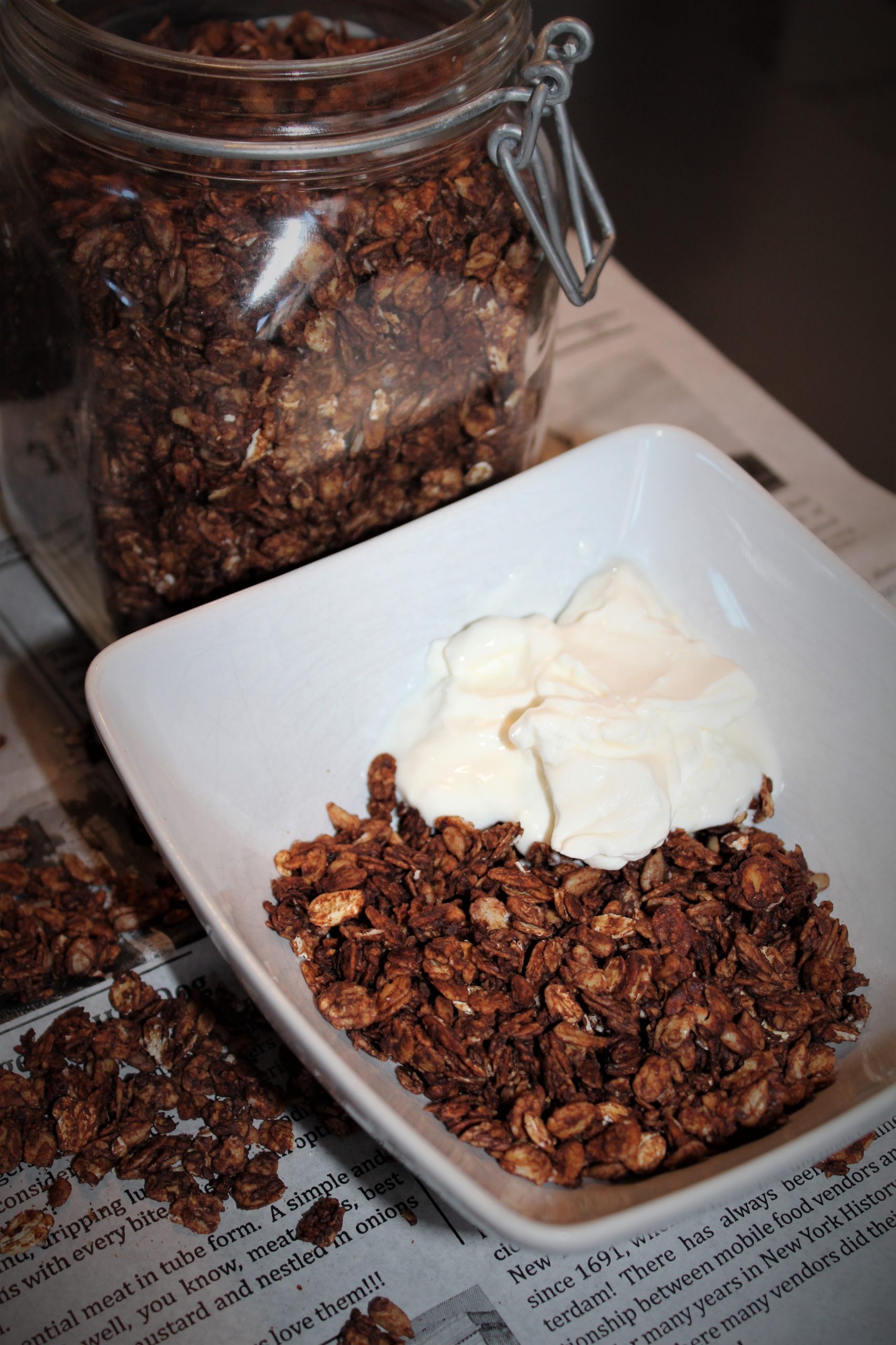 IMG_9442-scaled - Frukost chokladgranola recept