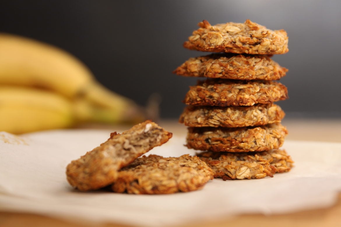 banan- och kokoskakor