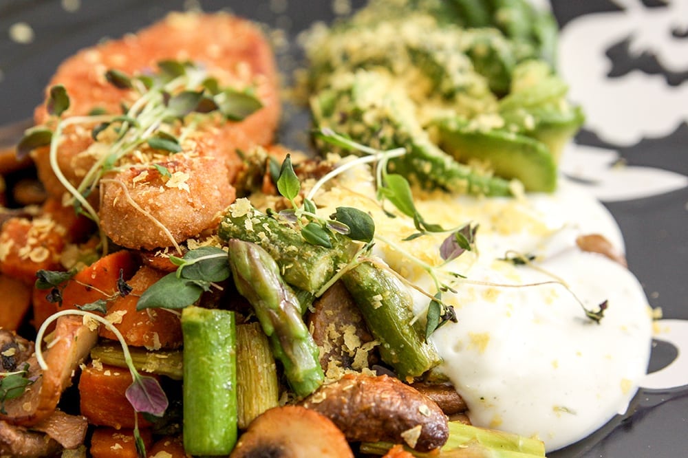 vegansk grönsakspytt