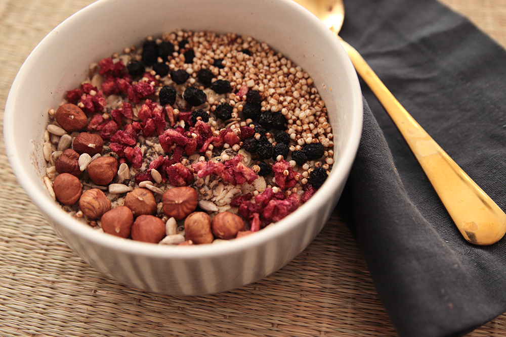 IMG_4866 - Frukosttips! Gröt med nötter, frön och superbär