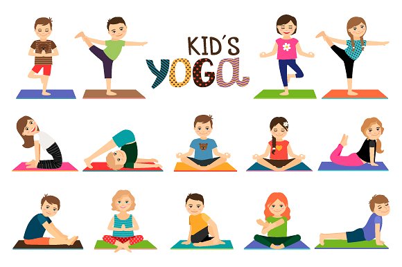 yoga- - yoga med barn