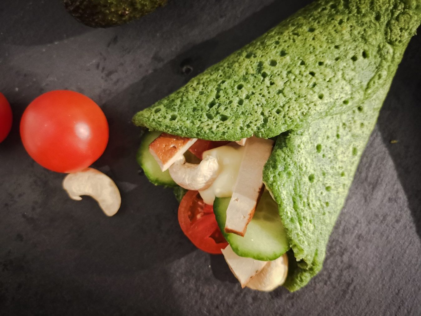 SpenatTortilla utan gluten by Derin