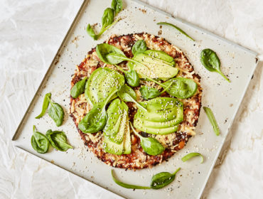 vegansk pizza