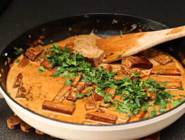 vegansk tofu strokanoff