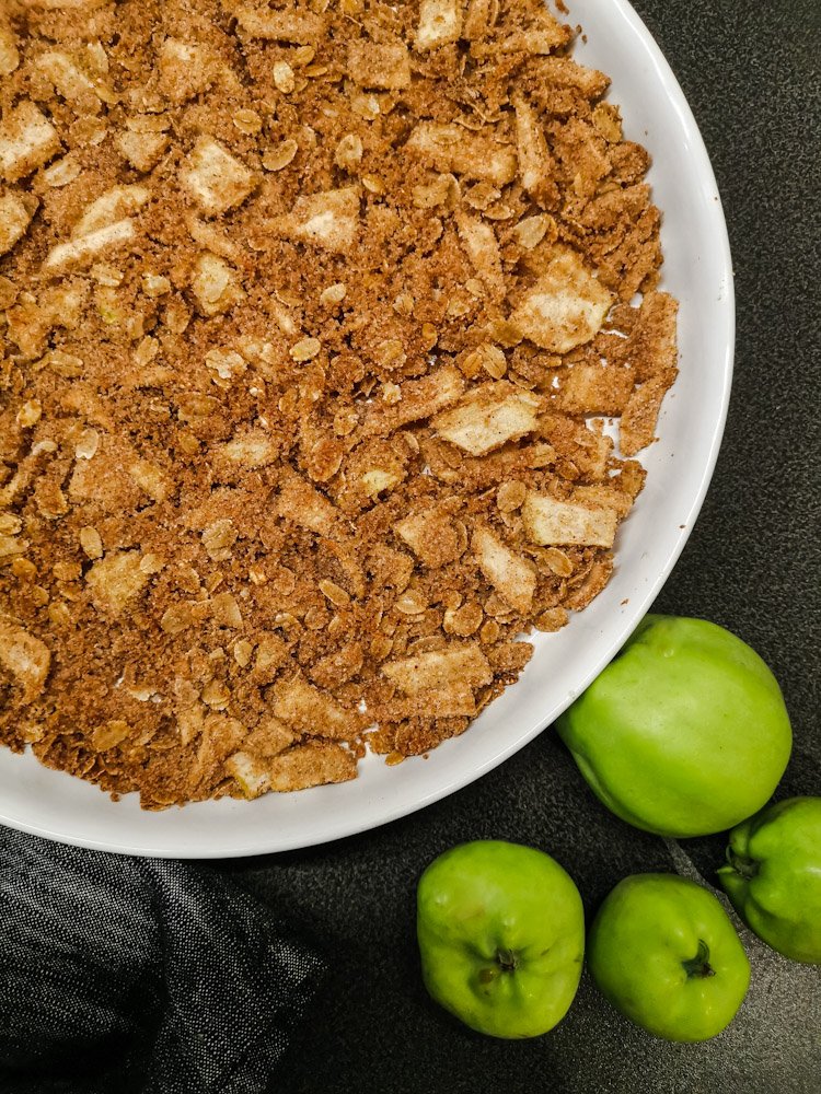 Vegansk och sockerfri äppelpaj 