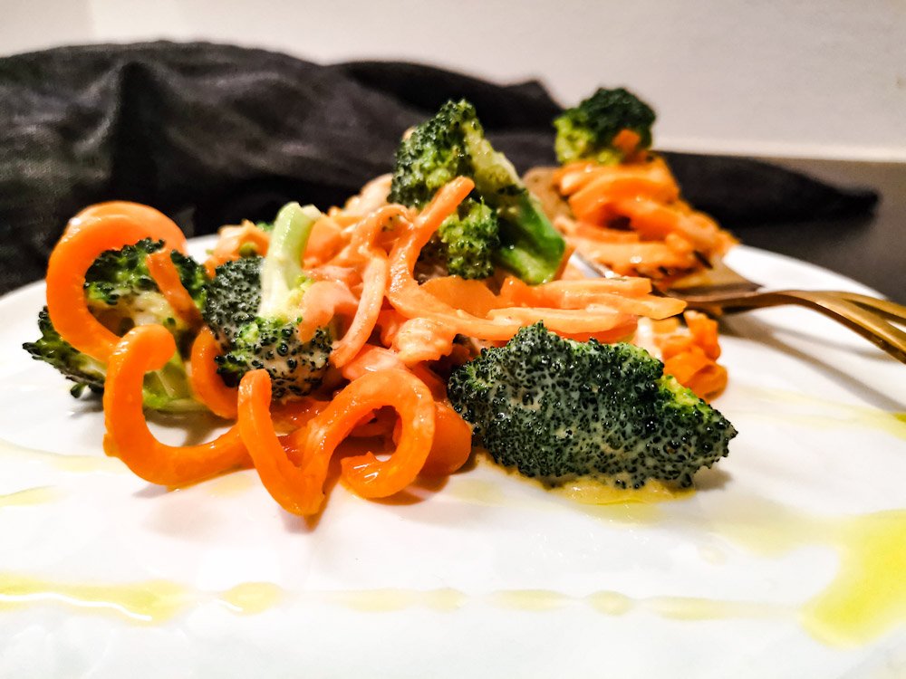 psx_20191124_1756296546105774591641358 - Sötpotatispasta med broccoli- och champinjonsås
