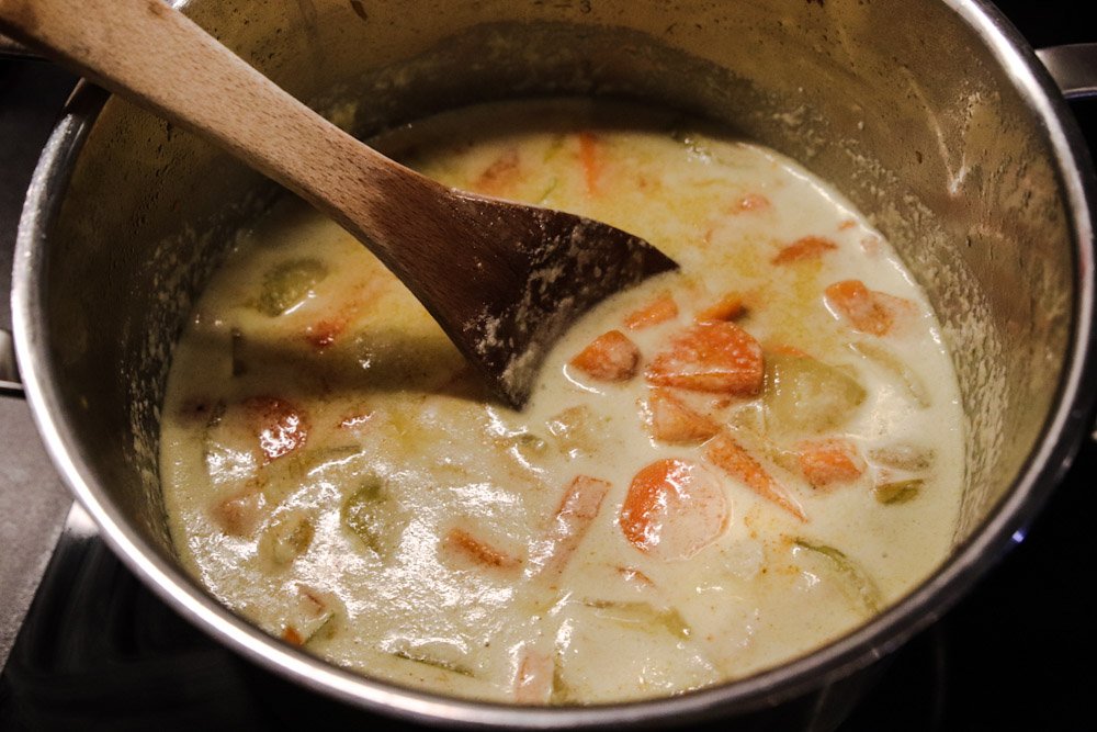 psx_20191221_1405387539273473415727698 - Morot- och sötpotatissoppa. Enkelt vegansk recept