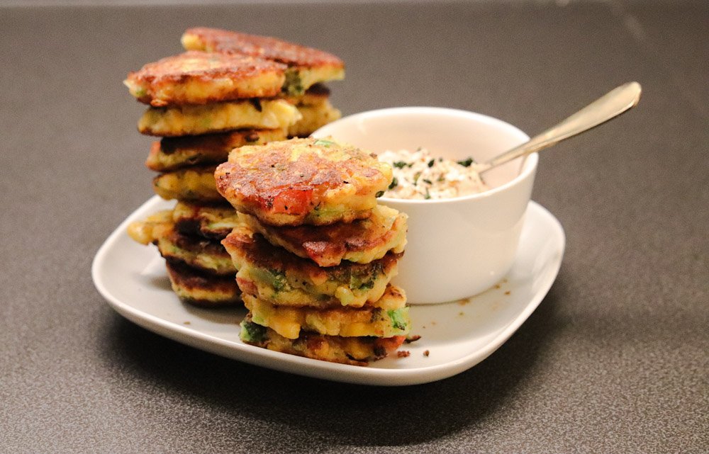 Veganska grönsaksfritters