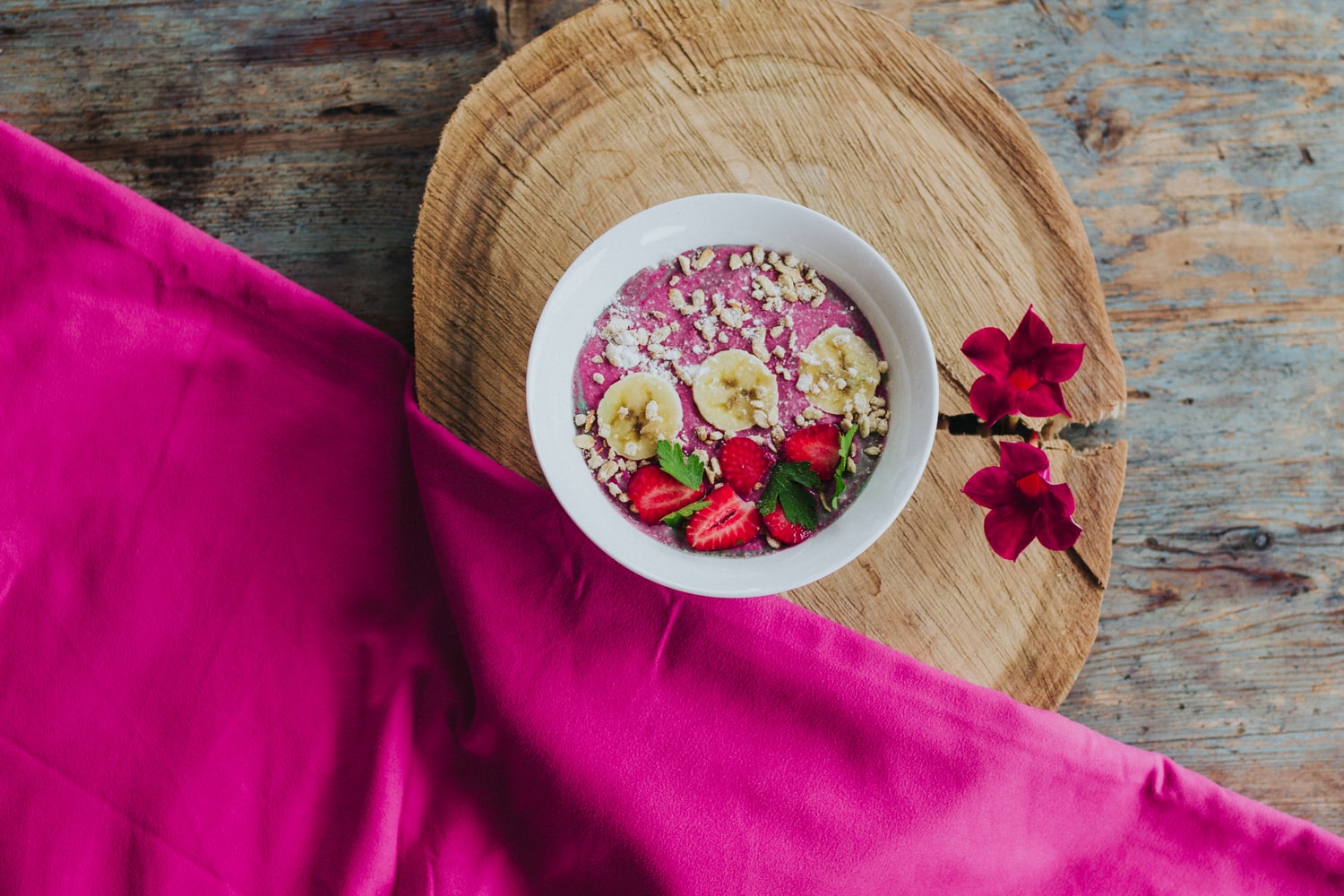 protein smoothie bowl