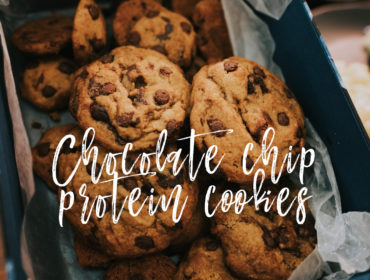 Chocolate chip protein cookies
