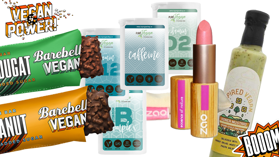 vegan-nytt - Vegan nyheter – Vegan protein bars med mera!