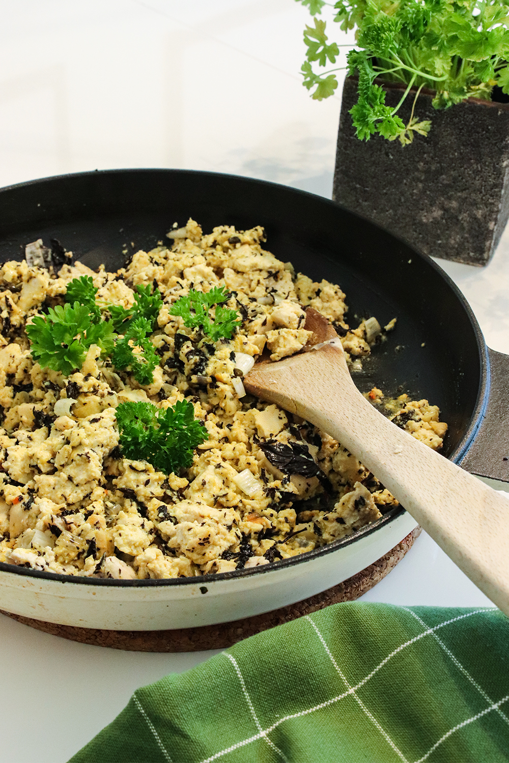 scrambled tofu
