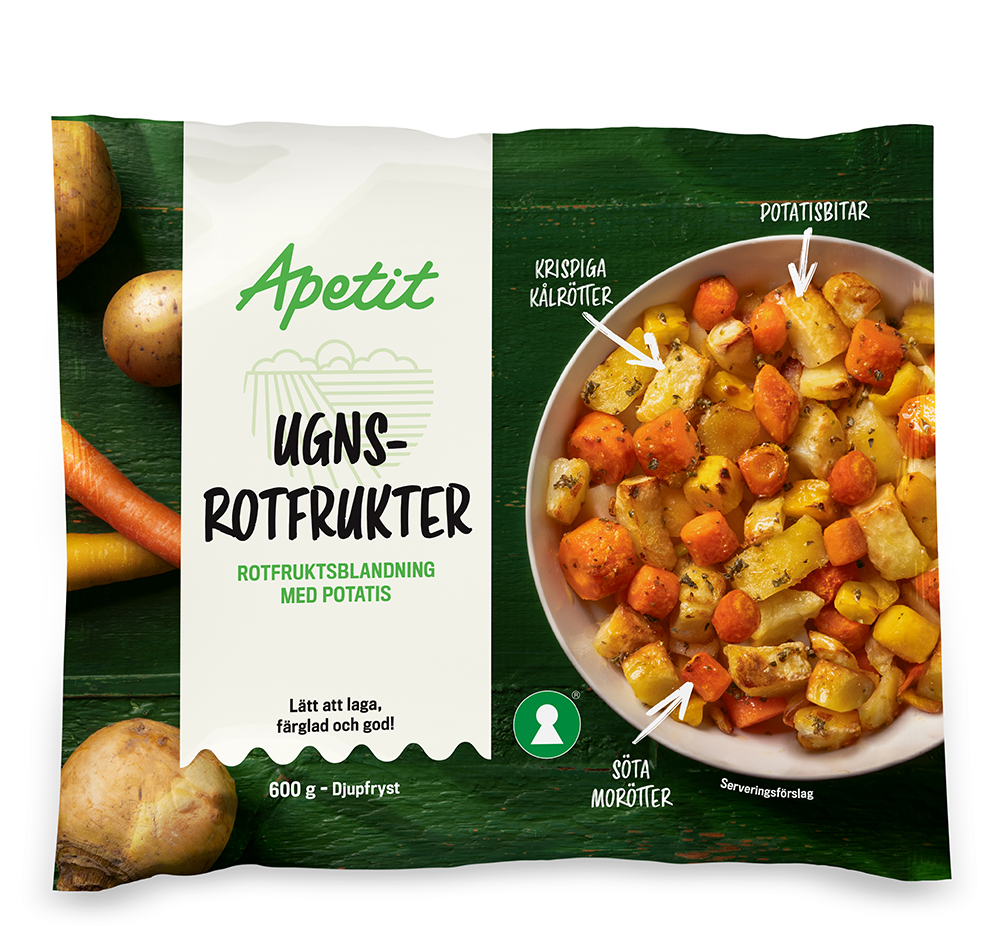 Apetit-Ugnsrotfrukter - Veganska nyheter i butik – Tips på livsmedel!