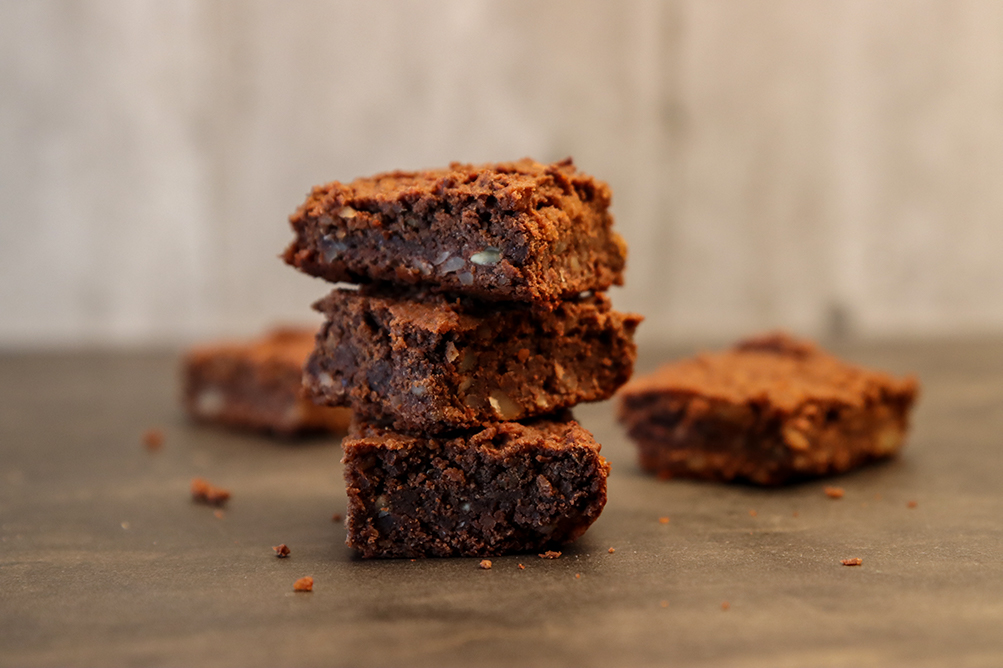 Vegansk och glutenfri brownie nyttigt recept by Derin