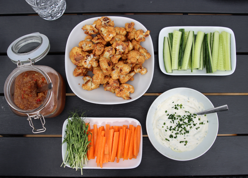 vegan blomkålsvingar