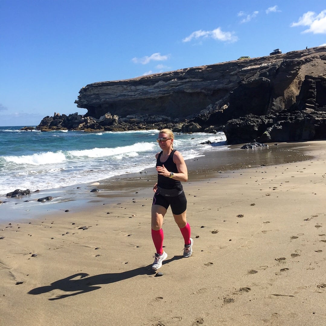 Run on the beach