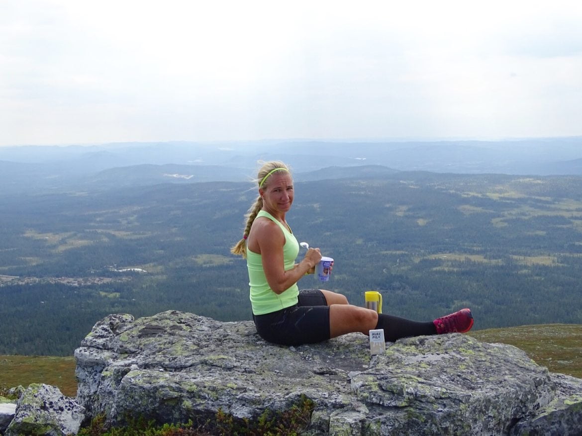 Mellanmål på fjället