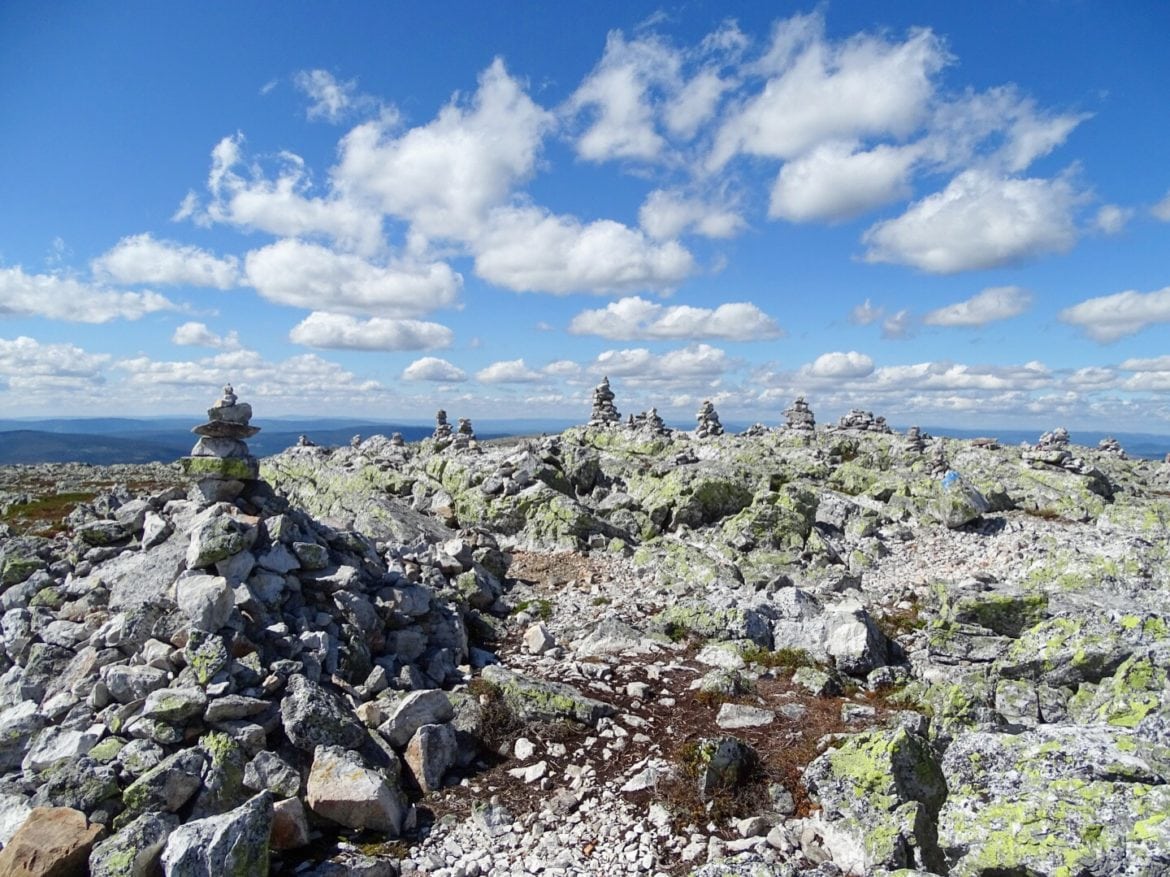 Toppen på Skurufjellet