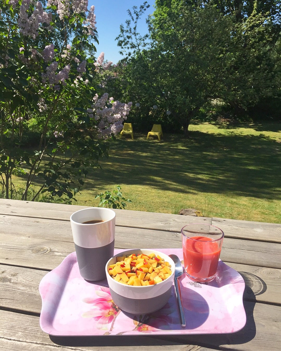 Afterrun breakfast