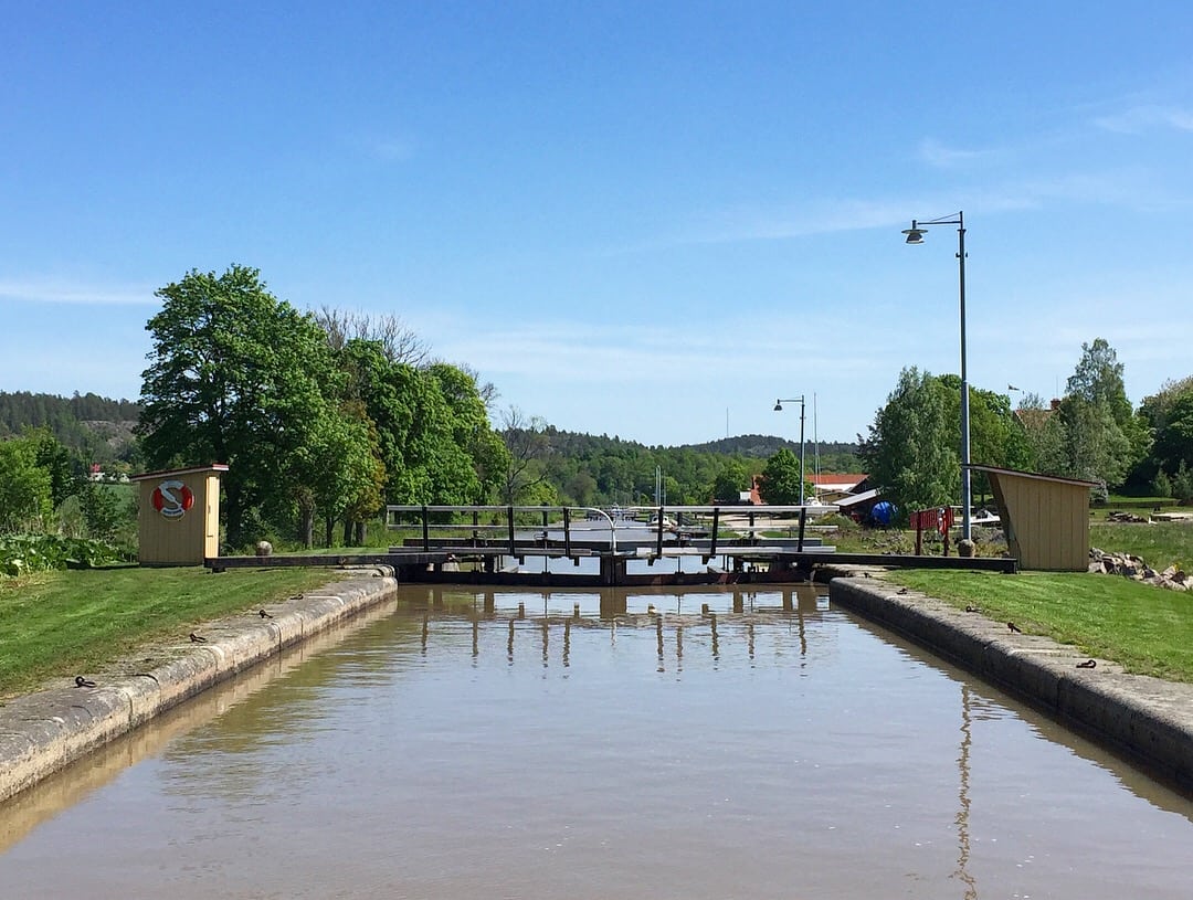 Slussar i Göta kanal
