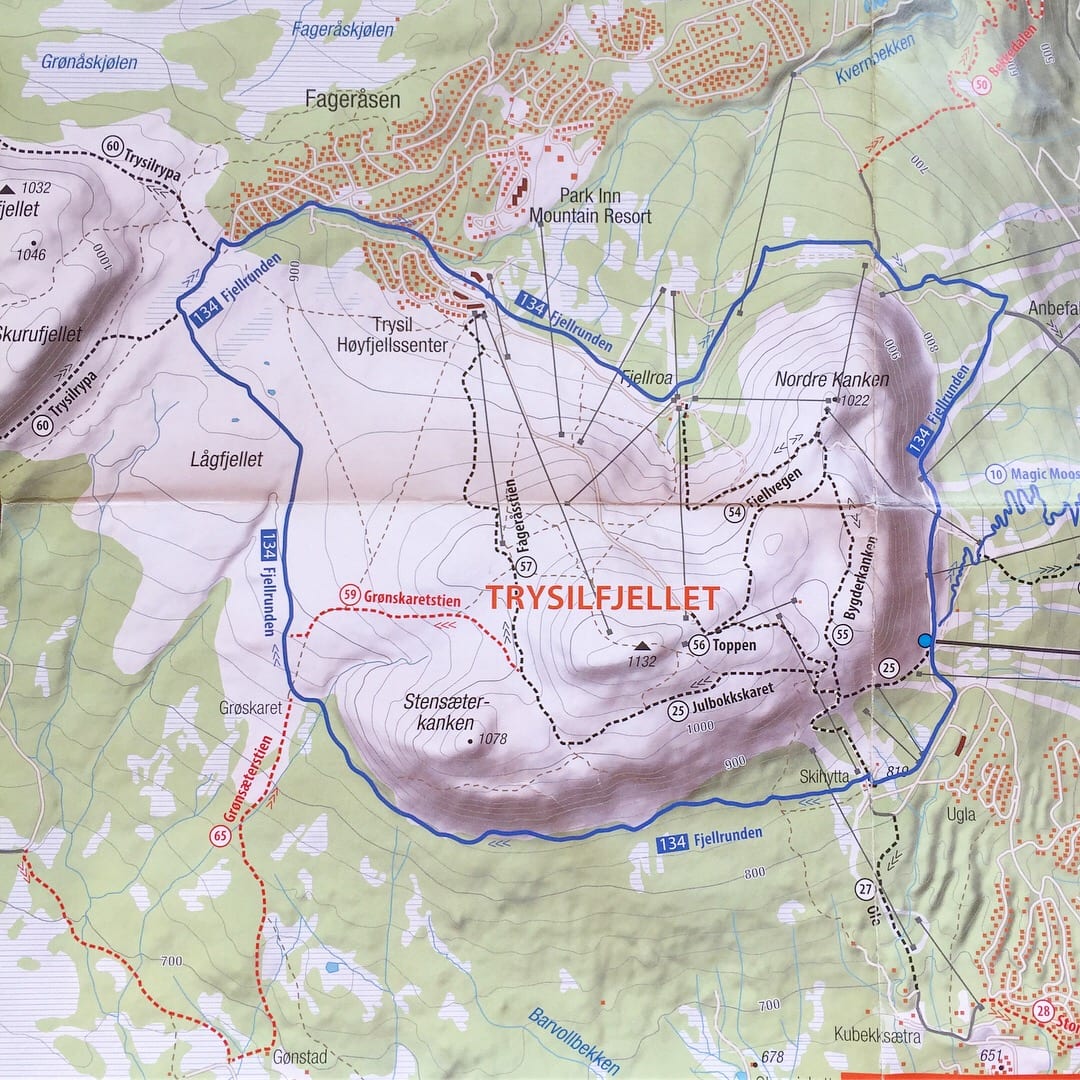 Fjellrundan 13,5 km