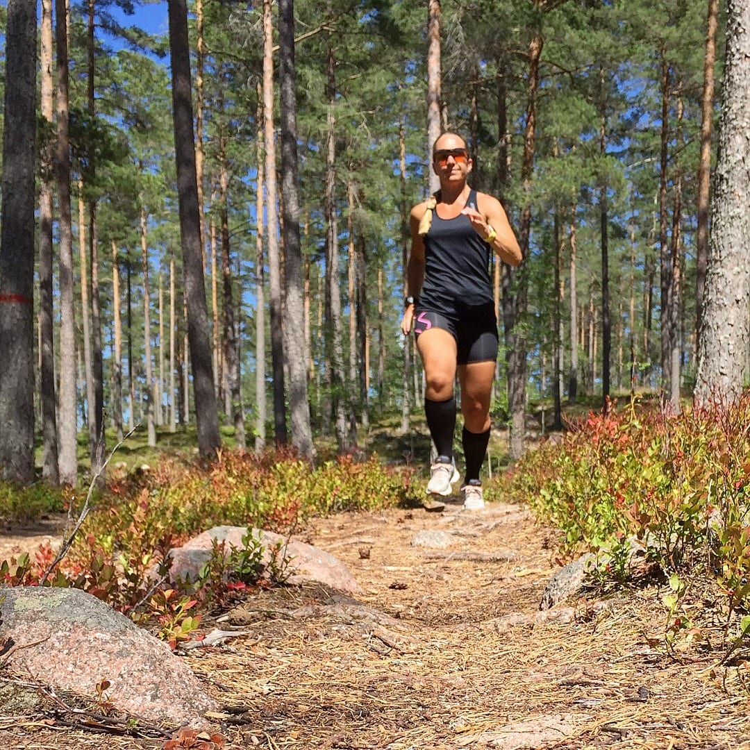 Sommar. Hetta. Löpning.