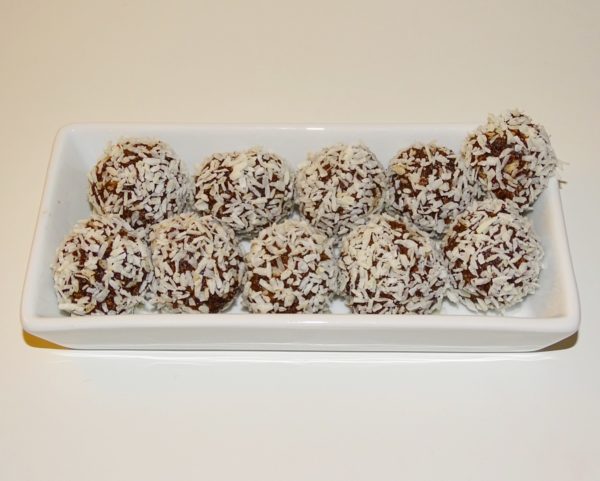 Choklad- & jordnötsbollar