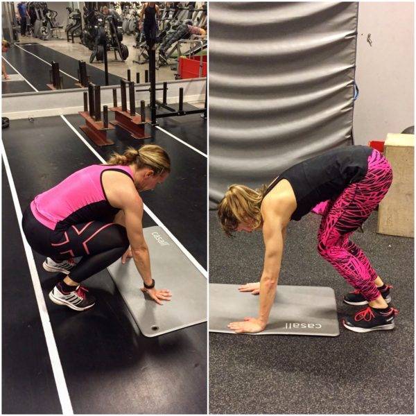Del av burpee