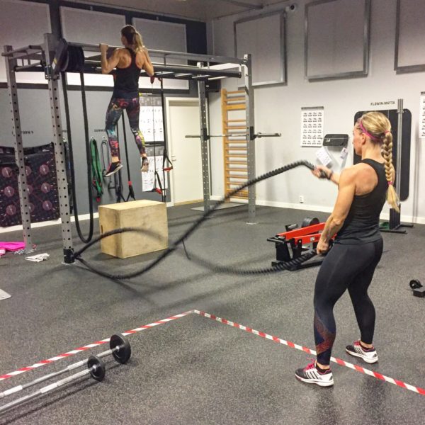 Cirkelpass chins & snakerope