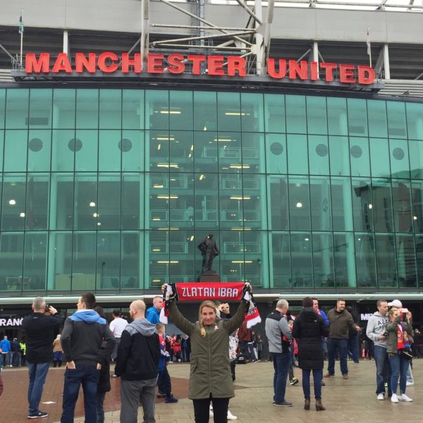 Vickan vid Old Trafford