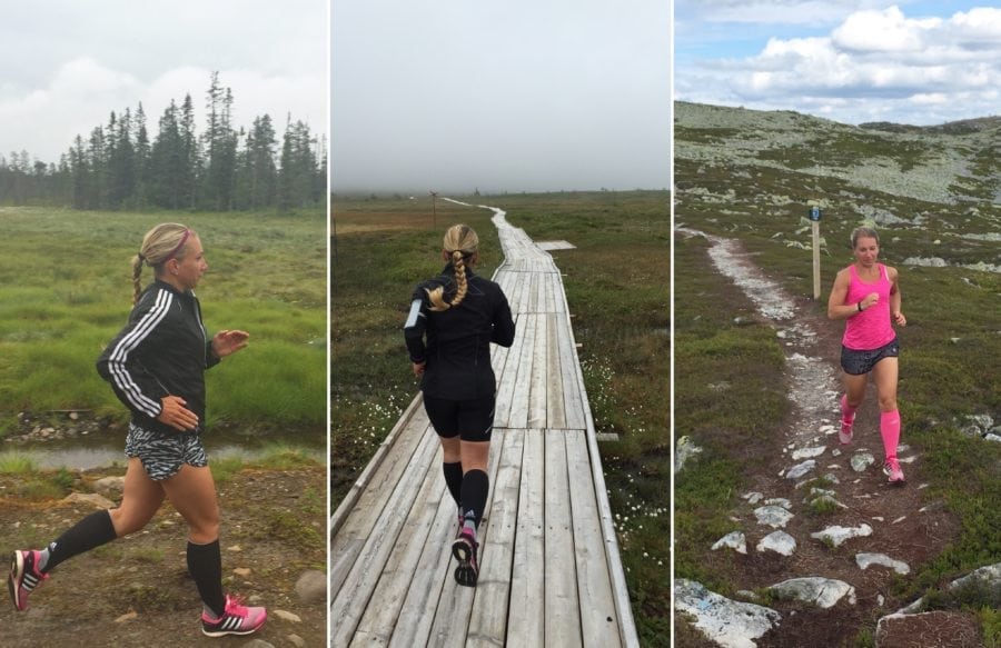 Löpning i fjällen